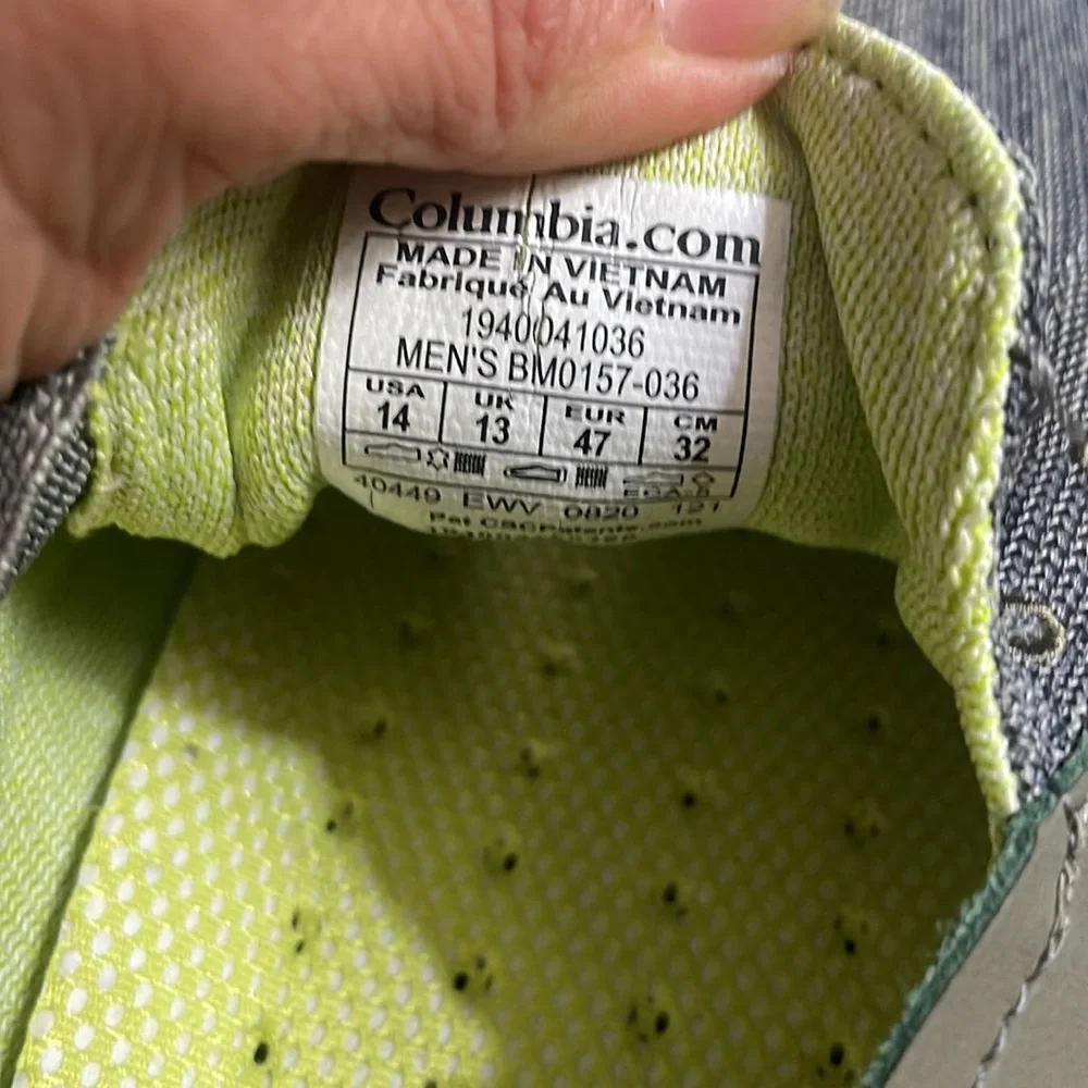 NWOT Columbia Men's PFG Bahama Vent High-Tide Slip-on Shoes sz 14 BM0157-036